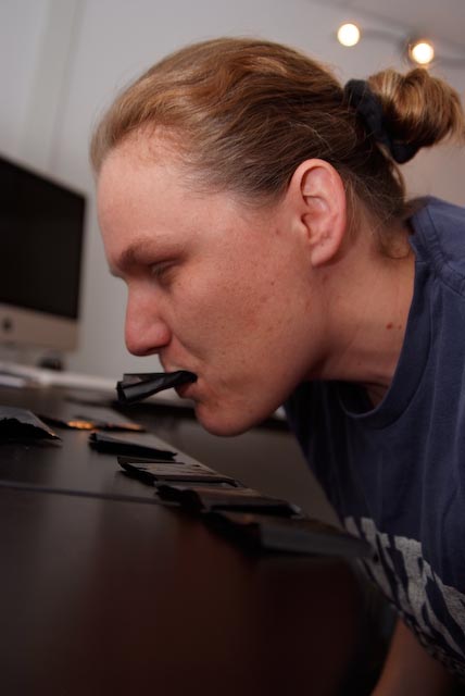 Kathy, the wrong side of keen! Kathy, the wrong side of keen!